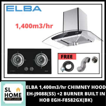 COMBO} Elba Cooker Hood INFINITO EH-J9034ST(SS) + 2 Burners Built