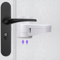 Universal Door Lever Lock Anti-Open Handle Lock Protection Device Children Safety Door Lever Lock Door Adhesive Security Latch