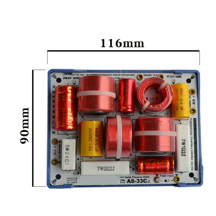 Hifidiy Live As C Way Speaker Unit Tweeter Mid Bass Hifi Speakers Audio Frequency