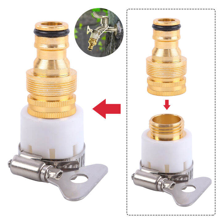 BC High Pressure Tool Hose Nozzle Brass Adjustable Squirt Hose Car Wash