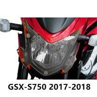 อุปกรณ์เสริมรถจักรยานยนต์ที่ครอบไฟหน้ากันกระแทกกระจกหน้าจอสำหรับ SUZUKI GSXS750 Gsxs 750 2017 2018