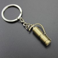 New Fashion Fire extinguisher Key Chain Metal New Party Gift Keychain Charm Car Key Ring Key Holder Jewelry K1300