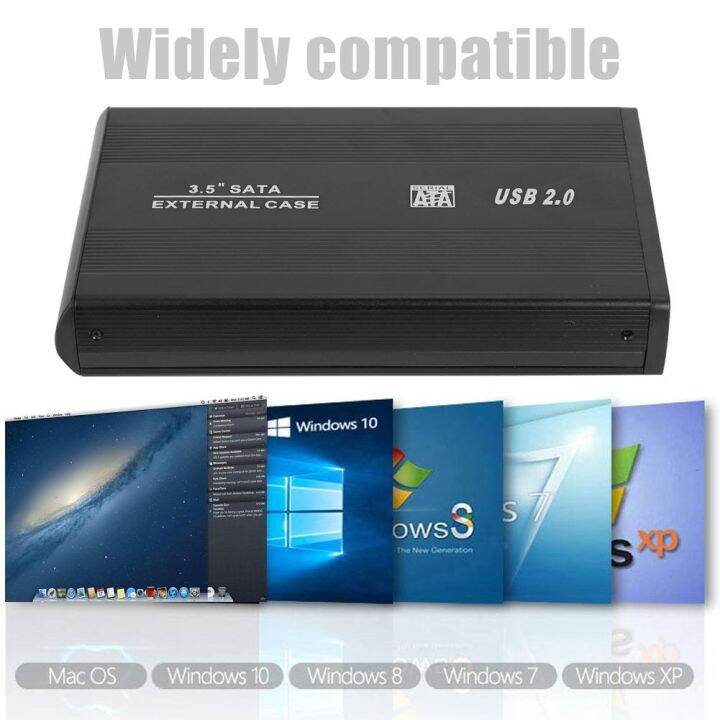 3-5-inch-hard-disk-case-sata-to-usb2-0-aluminum-alloy-hdd-case-external-hard-drive-enclosure-with-eu-adapter