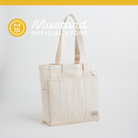 Mustard Sneakers Utility Tote กระเป๋าผ้า