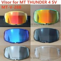 ❏ Helmet Visor Shield for MT THUNDER 4 SV Helmet MT-V-28B Motorcycle Helmet Lens Glasses Goggles Windshield Part Accessories Moto