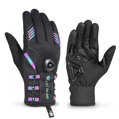 WEST BIKING Motorcycle Breathable Full Finger Racing Gloves Outdoor Sports Bicycle Riding Cross Dirt Bike Gloves