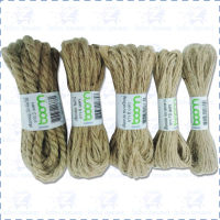 เชือกปอ มีหลายขนาดให้เลือก iBoom IB110 Natural Hemp Rope