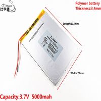 Polymer battery 9 inches tablet battery domestic the built-in rechargeable battery 3.7V 5000 mah 3479112 free shipping LED Strip Lighting