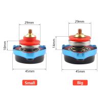 ：{“： Racing Small Size Thermost Radiator Cap COVER + Water Temp Gauge 0.9BAR Or 1.1BAR Or 1.3 BAR Cover No Logo(Big Head)