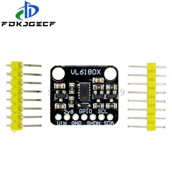 เซ็นเซอร์โมดูล-vl6180ระยะออปติคอลอุปกรณ์หาพิกัด-vl6180x-สำหรับ-i2c-arduino-3-3v-5v-การจดจำท่าทาง