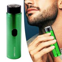 【DT】 hot  Wet Dry Shave Portable Mini Light Electric Shaver Washable Beard Trimmer Men Shaver Razor USB Travel Face Full Body Shaver