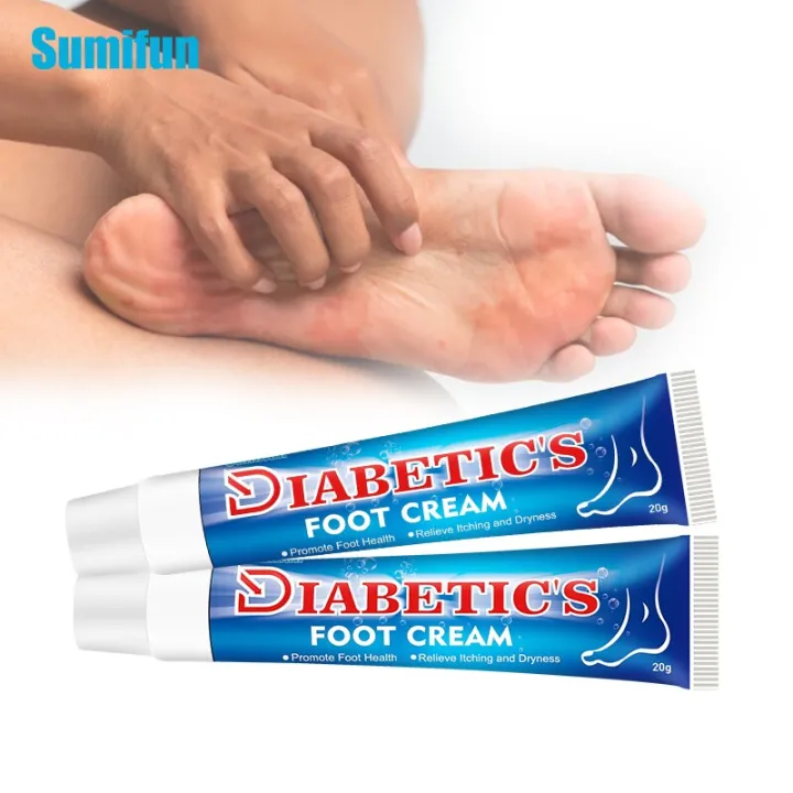 1pcs Sumifun Diabetes Diabetic Foot Treatment Cream Anti Inflammation