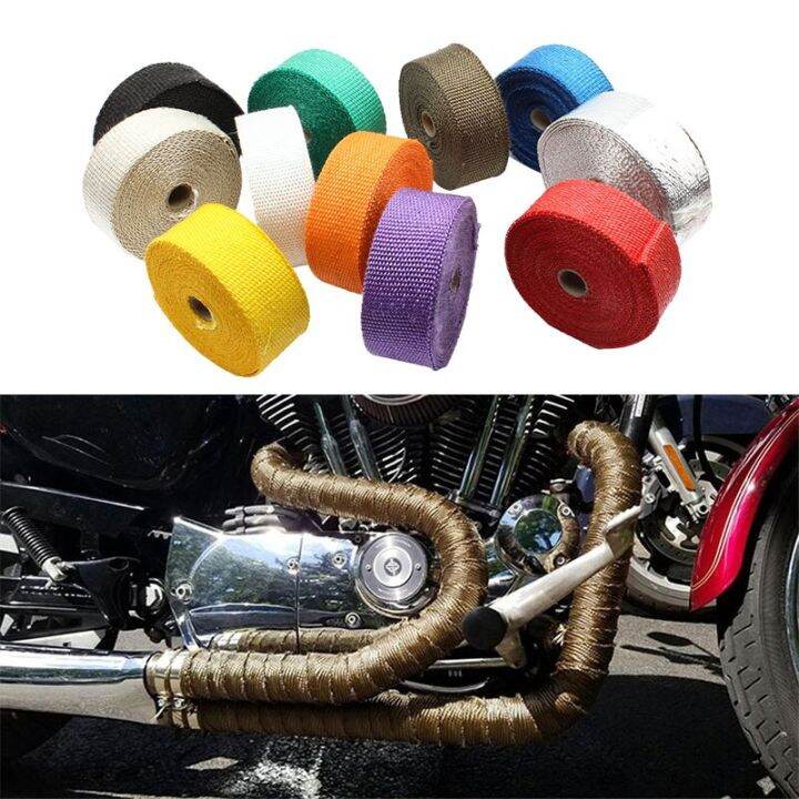 5cm*5m Car Motorcycle Exhaust Thermal Exhaust Tape Exhaust Heat Tape