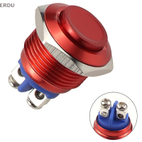 ERDU 1PC Momentary ปุ่มกดสวิทช์16mm Waterproof Mount button SWITCH