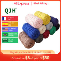 210gpcs Fancy Yarns For Hand Knitting Thick Thread Crochet Cloth Yarn DIY bag handbag car cushion Cotton Cloth T-Shirt Yarn