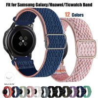 yiqtft 20/22mm Strap for Samsung Galaxy Watch Active 2 46mm 42mm Huawei watch GT 2 Watchband for amazfit gts bip TicWatch elastic belt