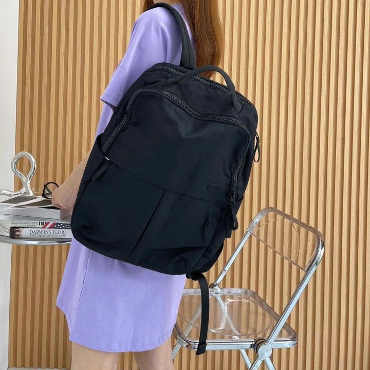 กระเป๋าเป้กีฬาและพักผ่อน-lu23l-สำหรับทั้งหญิงและชายน้ำหนักเบาเป้สะพายหลังแบบระบายอากาศได้ดีสี-tas-sekolah-laptop