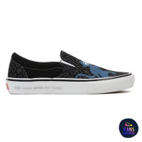 [ของแท้ ส่งฟรี จากไทย] VANS SKATE SLIP-ON - (KROOKED BY NATAS FOR RAY) BLACK