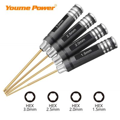 Screw Driver Screwdriver Set 1.5mm 2.0mm 2.5mm 3.0mm Hexagon Racing Drone Heli Airplanes Cars Boat Parts