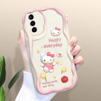 Serpens สำหรับ Samsung S20 FE S20 FE 5G S21 5G S21 FE 5G S21บวก5G S21พิเศษ5G เคสโทรศัพท์การ์ตูน Sanrio พร้อมเนื้อครีมและขอบหยักนุ่มฝาครอบป้องกันซิลิโคน