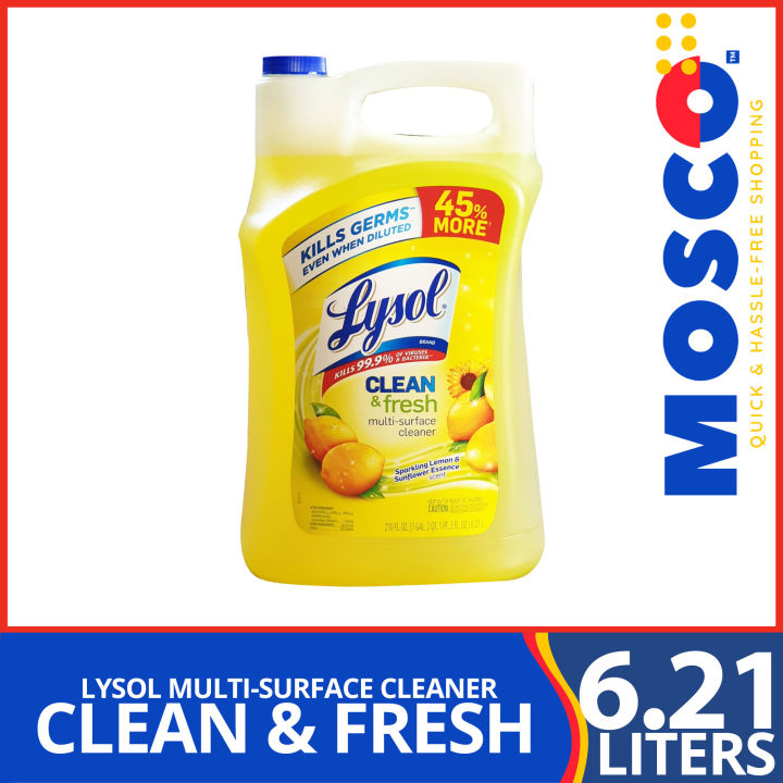 Lysol Clean And Fresh Multi Surface Cleaner 621l Lazada Ph 4087