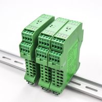 อุปกรณ์แปลงสัญญาณ Pt100ถึง0-5V ฉนวนกันความร้อนเครื่องแยกสัญญาณ2 In 2 Out