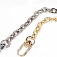 ☢ Bag belt DIY handmade chain accessories bag chain single buy metal thin O-chain decorative pendant mobile phone bag chain all-match