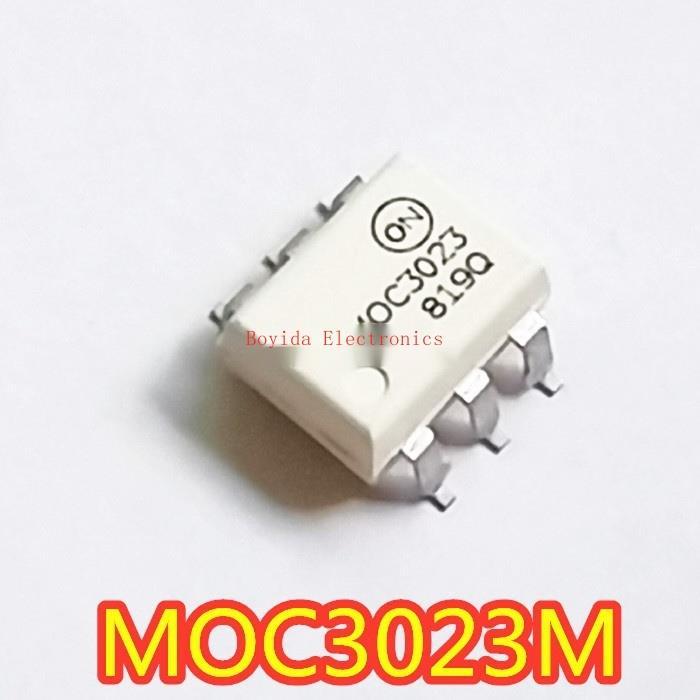 10pcs-สีขาว-optocoupler-moc3023m-smd-sop-6นำเข้า-moc3023-moc3023srm-ใหม่-original