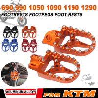 ที่วางเท้าที่พักเท้าที่วางเท้าสำหรับ KTM 690 ENDURO SMC R 950 SUPER MOTO R 990 1050 1090 1190 1290