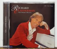 ซีดี CD RICHARD CLAYDERMAN THE ULTIMATE COLLECTION **made in eu ปกแผ่นสภาพดี แผ่นมีรอยไม่มาก ใช้งานได้ปรกติ