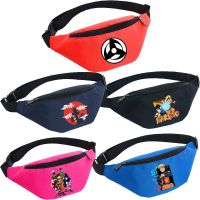 Anime Running Bags Naruto Belt Bag Men Fanny Pack Cartoon Sports Phone Bag Storage Pocket Convenient Purse Fashion Cycling Bags