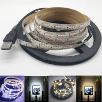 5V 50 ซม.1M 2M 3M 4M 5M สาย USB LED strip light โคมไฟ SMD 3528 คริสต์มาสโคมไฟตกแต่งโต๊ะสำหรับแสงพื้นหลังทีวี-asferttyre