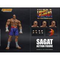 ของสะสมของเล่นพายุแบบดั้งเดิมสตรีทไฟเตอร์1/12 Viktor Sagat Sdcc ตุ๊กตาขยับแขนขาได้พายุของขวัญวันหยุด