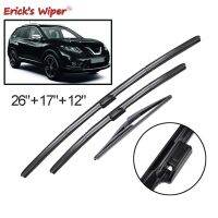 Enlife Wiper Front &amp; Rear Wiper Blades Set For Nissan X-Trail T32 Rogue 2 2013 - 2020 Windshield Windscreen Window 26"17"12"