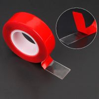 ❒☃ 300cm Transparent Silicone Double Sided Tape Sticker For Car High Strength High Strength No Traces Adhesive Sticker Living Goods