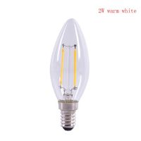 สปอตไลท์ไฟ Led 2W/4W/6W E14 Cob เทียน/เคล็ดลับเปลวไฟไส้หลอด C35ไฟตกแต่งสวน