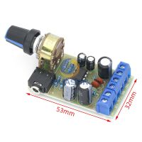 【YF】☫  TDA2822 TDA2822M Amplifier Board 1.8-12V Channel Stereo AUX Audio Module with 50K Ohm Potentiometer