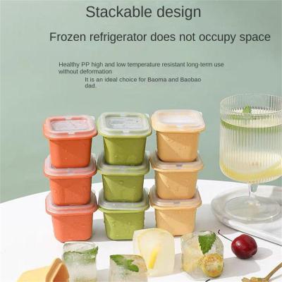 1pcs Ice Cream Tools Ice Hockey Ice Plaid Mold Silicone Household Small BlockStorage With Lid Large Block Home Tools Ice Maker Ice Cream Moulds