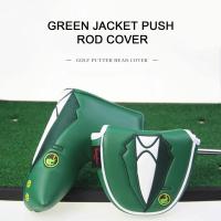 Exquisite Golf Club Cover Exquisite Embroidery Golf Putter Cover Waterproof Faux Leather Golf Putter Headcover Protector