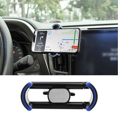 dvvbgfrdt 1pc New Rotating Adjustable Smartphone 360 Degree Support 4-6 Inch Mobile Mount Car Phone Holder Universal Stand Air Vent