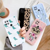 【Great. Cell phone case】ซิลิโคนสำหรับ Poco C40 PocoC40 C 40ฝาครอบป้องกัน Soft TPU น่ารักการ์ตูนแมวนกฮูก C Oque กระเป๋า F Unda สำหรับ Xiaomi Poco C40