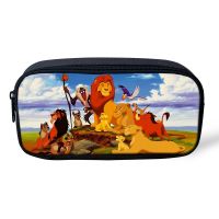 HaoYun Fashion Kids Stationery Boxes The Lion King Pattern Kids Pencil Case Cartoon Anime Women 39;s Travel Make Up Beauticans