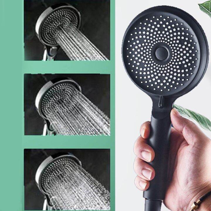 Shower Head 4Point Threaded Interface Kepala Pancuran Booster Genggam