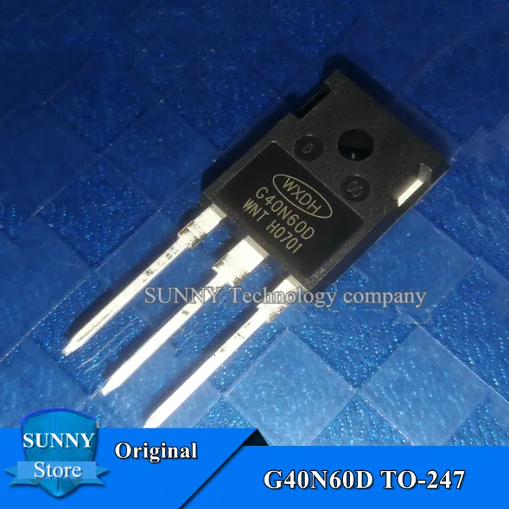2Pcs Original G40N60D TO-247 IGW40N60D G40N60 40N60 40T60 TO247 40A ...