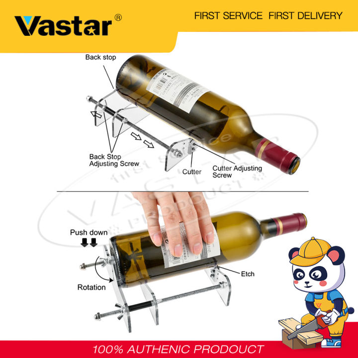 vastar-diyขวดแก้วเครื่องมือตัดมืออาชีพสำหรับขวดตัดขวดแก้ว-ตัดdiyเครื่องมือตัดเครื่องไวน์เบียร์