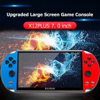 X7/X7 Plus/X12/X12 Plus Handheld Game Console Portable Video Game HD Screen Retro Game Console for NES/GBA Built-in 10000 Games