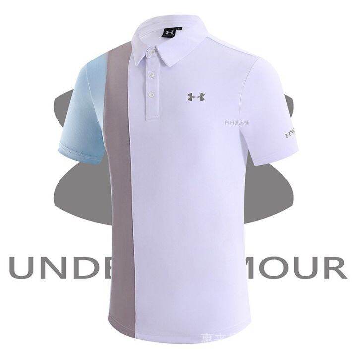 golf-clothing-mens-short-sleeved-t-shirt-summer-quick-drying-breathable-lapel-polo-high-elastic-top-jersey