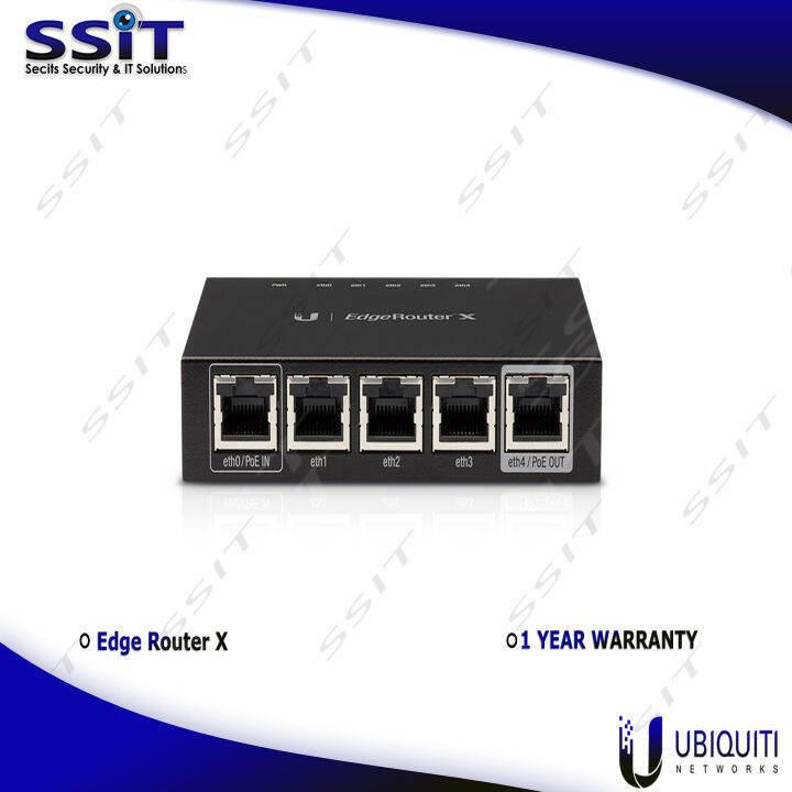 Ubiquiti ER-X EdgeRouter X 5 Gigabit RJ45 Ports | Lazada PH