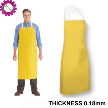 Disposable apron / adult children / commercial or household waterproof and  oil-proof / APRON PLASTIK Pakai Buang