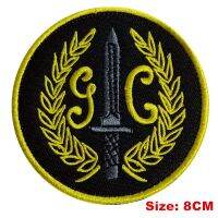 【YF】▨  Spanish Guard Badges HOOK Embroidery Patches Fast Armbands for Caps Backpacks